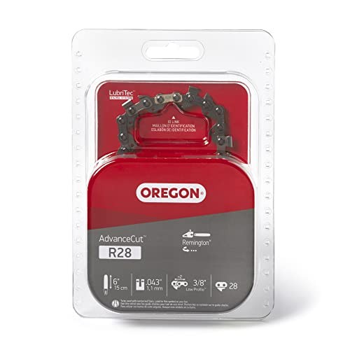 AdvanceCut Replacement Chain for 6" Pole Saws & Chainsaws, 28 Drive Links, R28