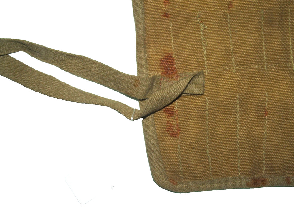 WWII (?) Tool Roll, Canvas, No Markings.
