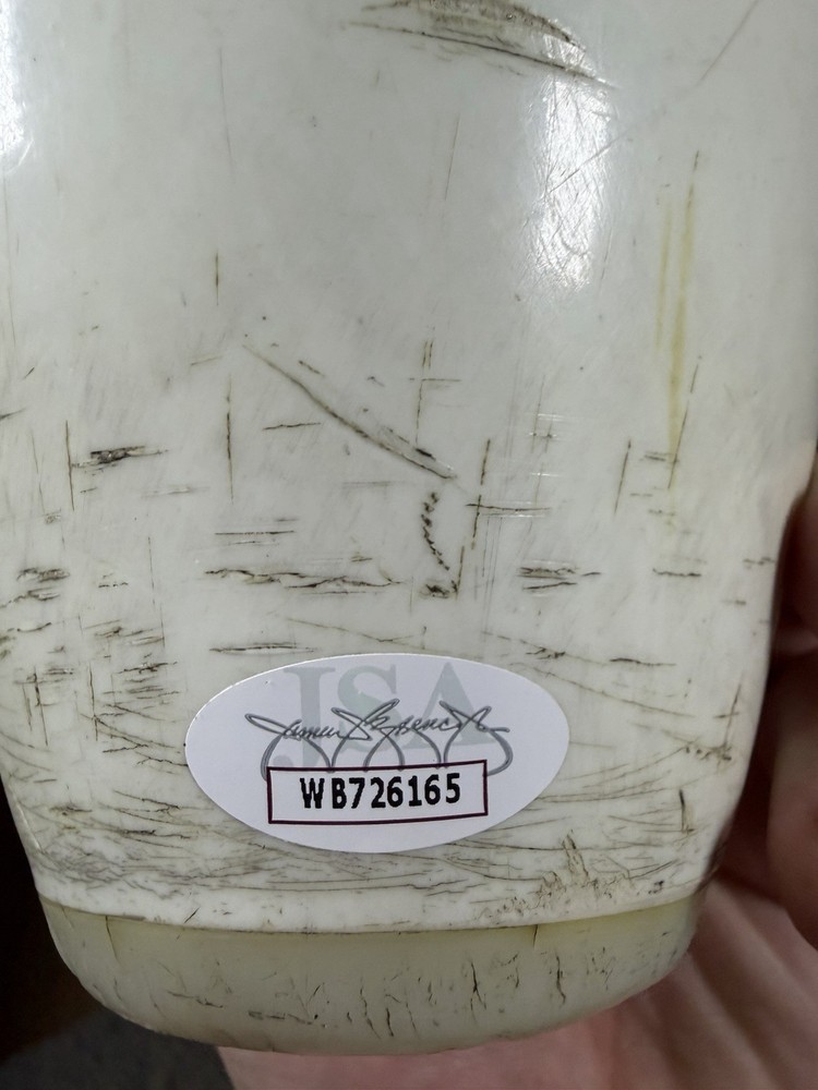 Pete Weber Signed Bowling Pin with JSA COA