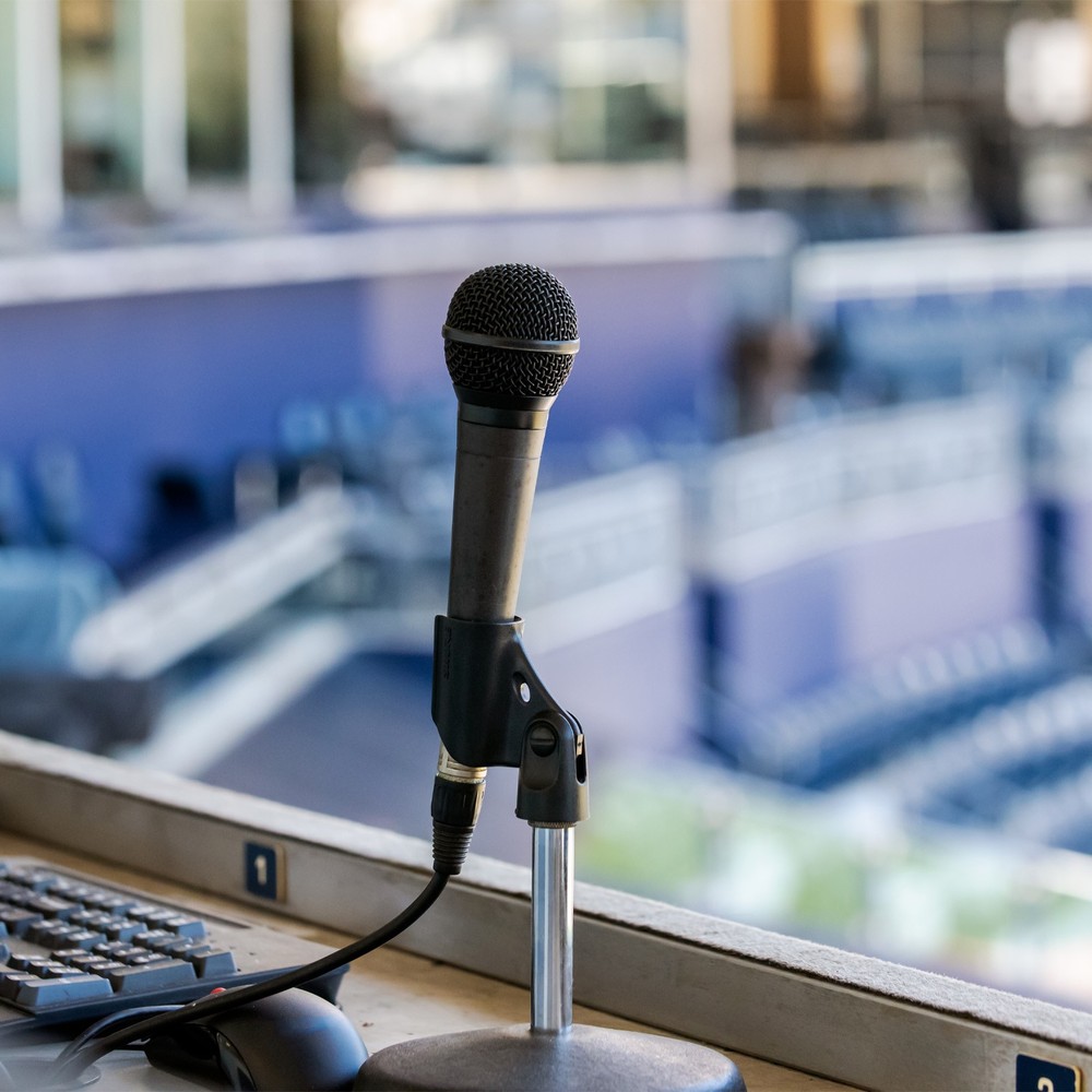 Mic Holder 32mm-60mm Plastic Interface with 3/8 Plastic Adapter White