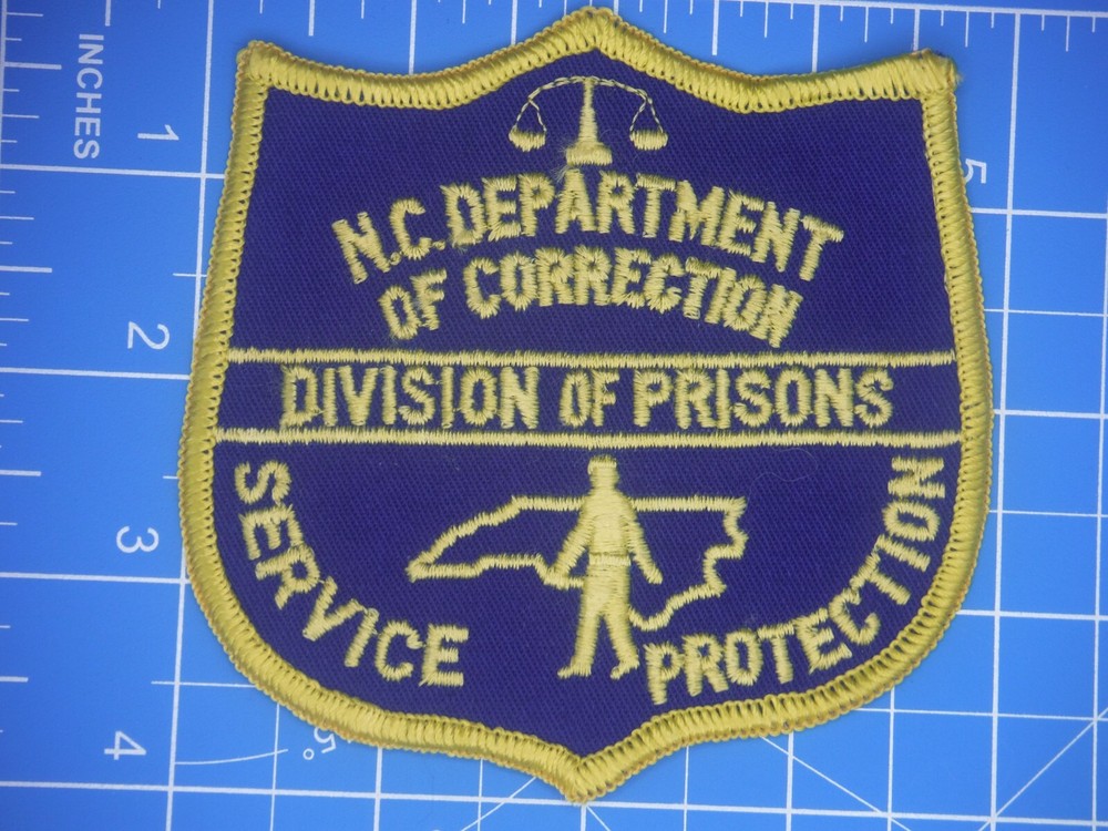 North Carolina Division of Prisons patch