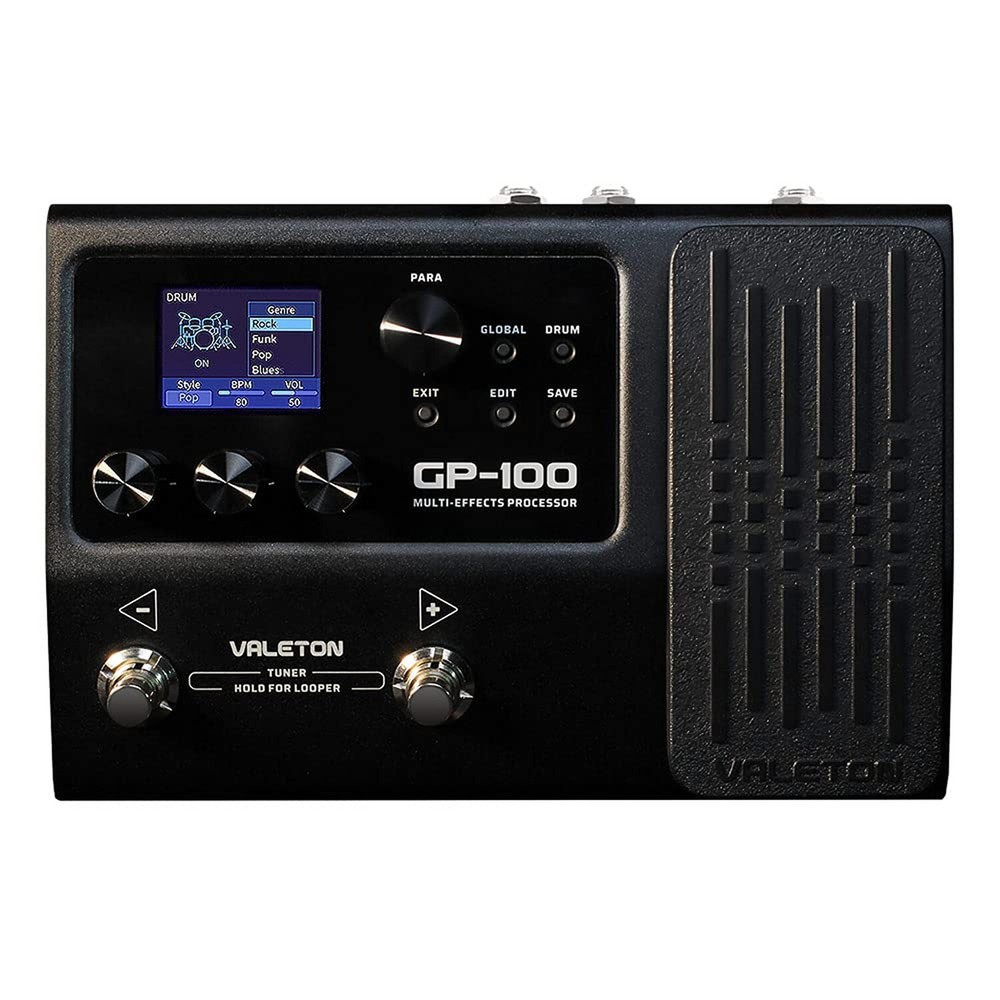Valeton GP-100 Guitar Bass Amp Modeling IR Cabinets Simulation Multi Language...