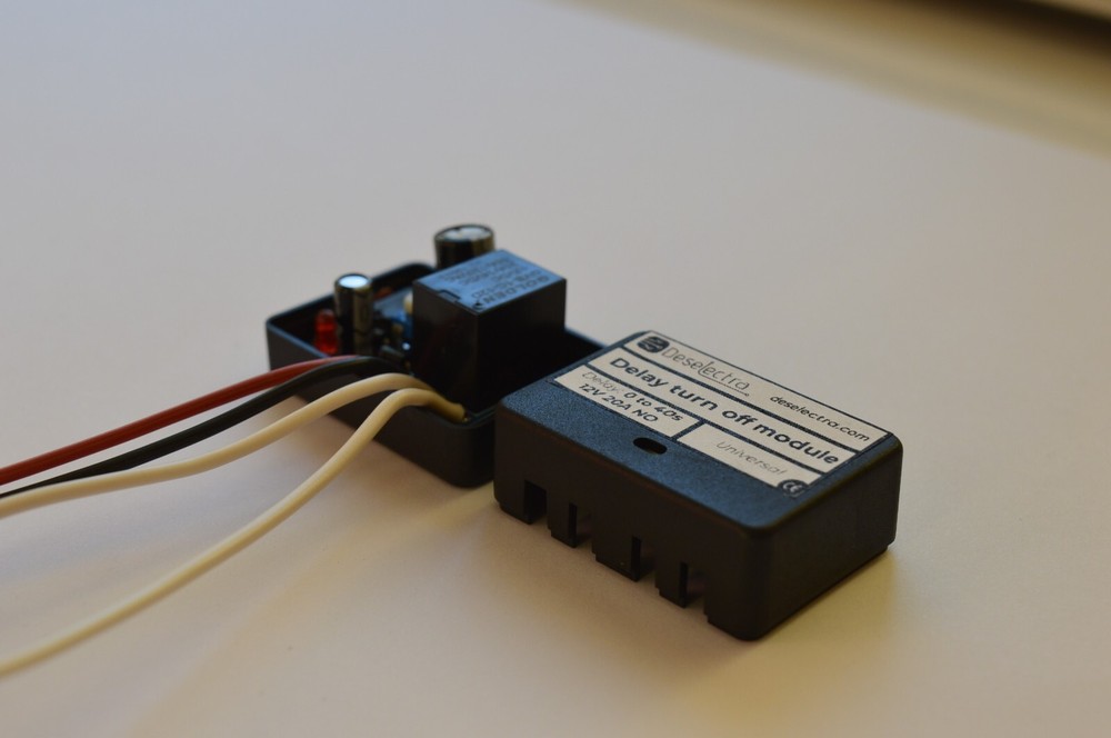 Car timer switch time relay 0 to 40 sec 12V 20A delay off universal delay stop