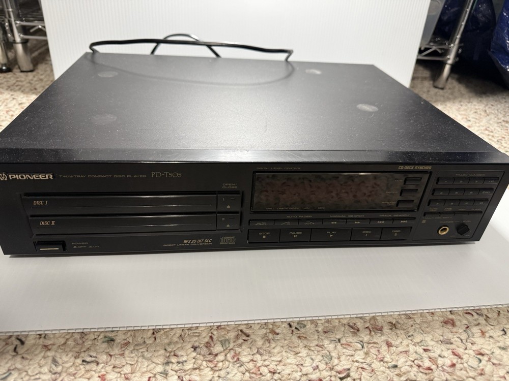 Pioneer PD-T505 Twin Tray CD Player