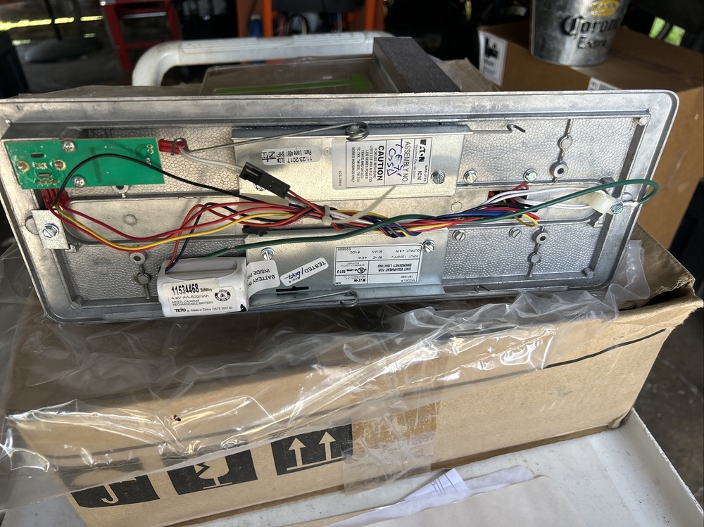 Cooper Lighting Clear Exit Sign TE71GSD