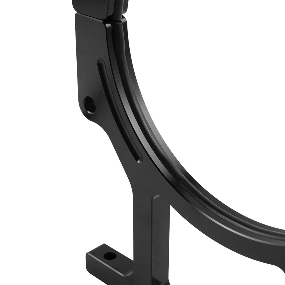 7" 10 lbs Aluminum Single Bottle Holder Bracket Nitrous Oxide Bottle Bracket Kit