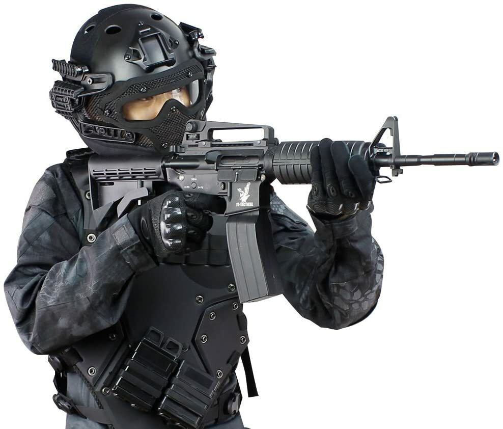 Tactical Protective Goggles G4 System Full Face Mask Helmet Paintball