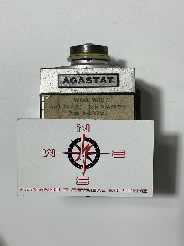 Agastat 70120D Time Delay Relay, 5-50 Second