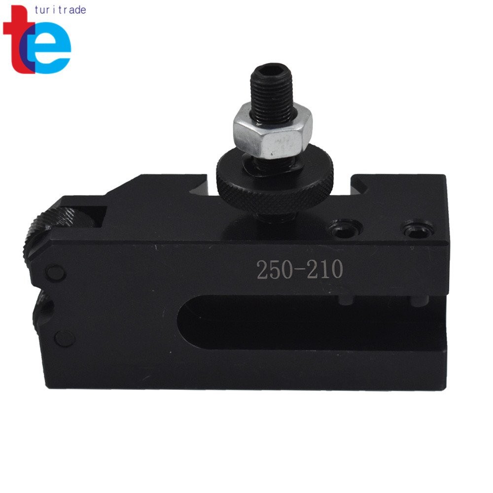 7PC BXA 250-222 Wedge Type Tool Post For Lathe 10-15" With Tool Holders