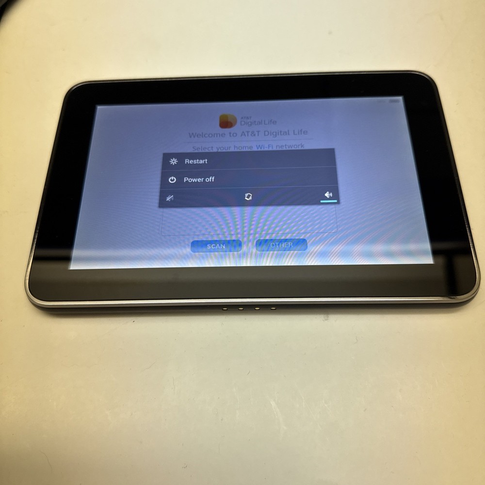 AT&T Tablet Model V72M - Powers On - As Is - Read Description