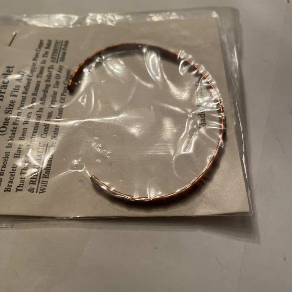 VTG NOS Copper Bangle Bracelet