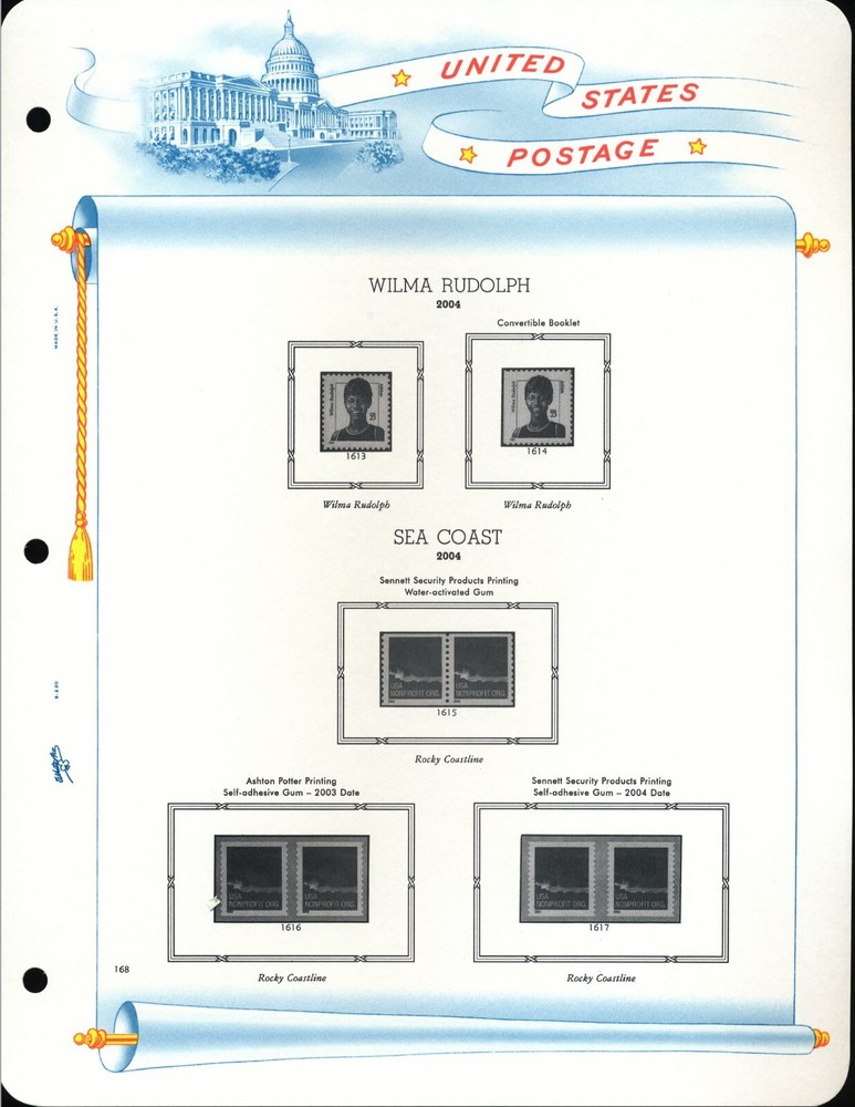 WHITE ACE US Regular Issue Singles & Coil Pairs Album Supplement RSC-28,29,30,31