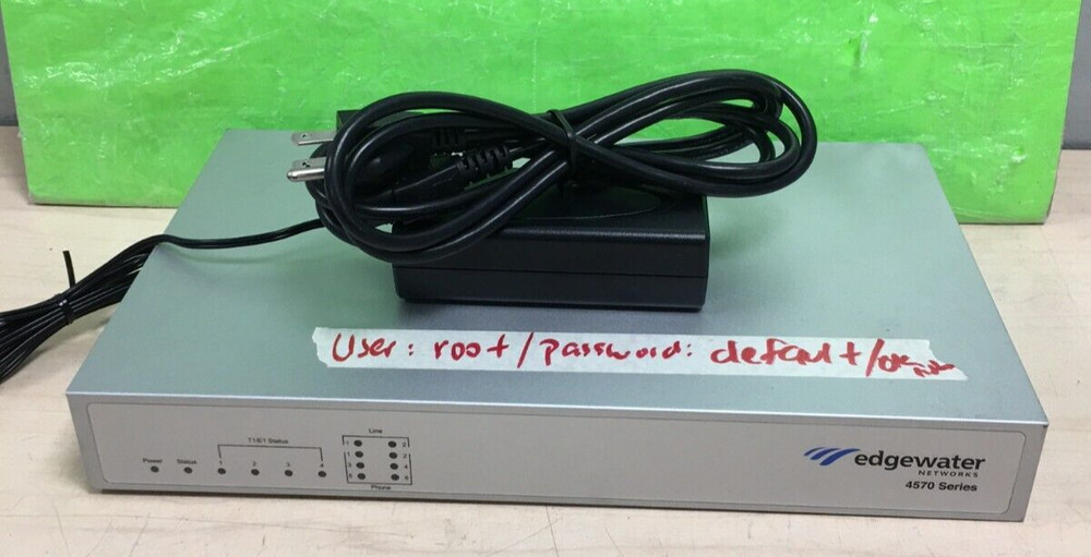 edgewater Networks 4571 Edge Marc W/AC-ADAPTER (TESTED)