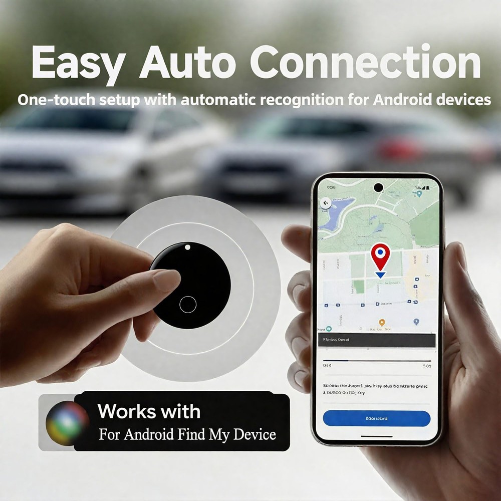 Android GPS Tracker for Vehicles, Hidden Tracking Device for Vehicles, Car Tr...