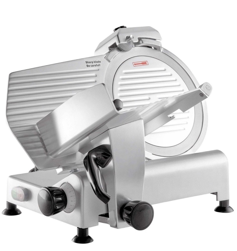 12" Manual Gravity Feed Meat Slicer - 1/3 hp