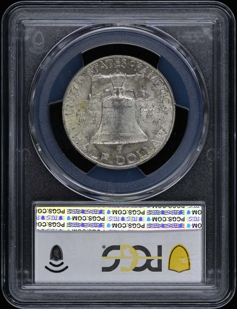 1949-D 50C Franklin Half Dollar PCGS MS64FBL