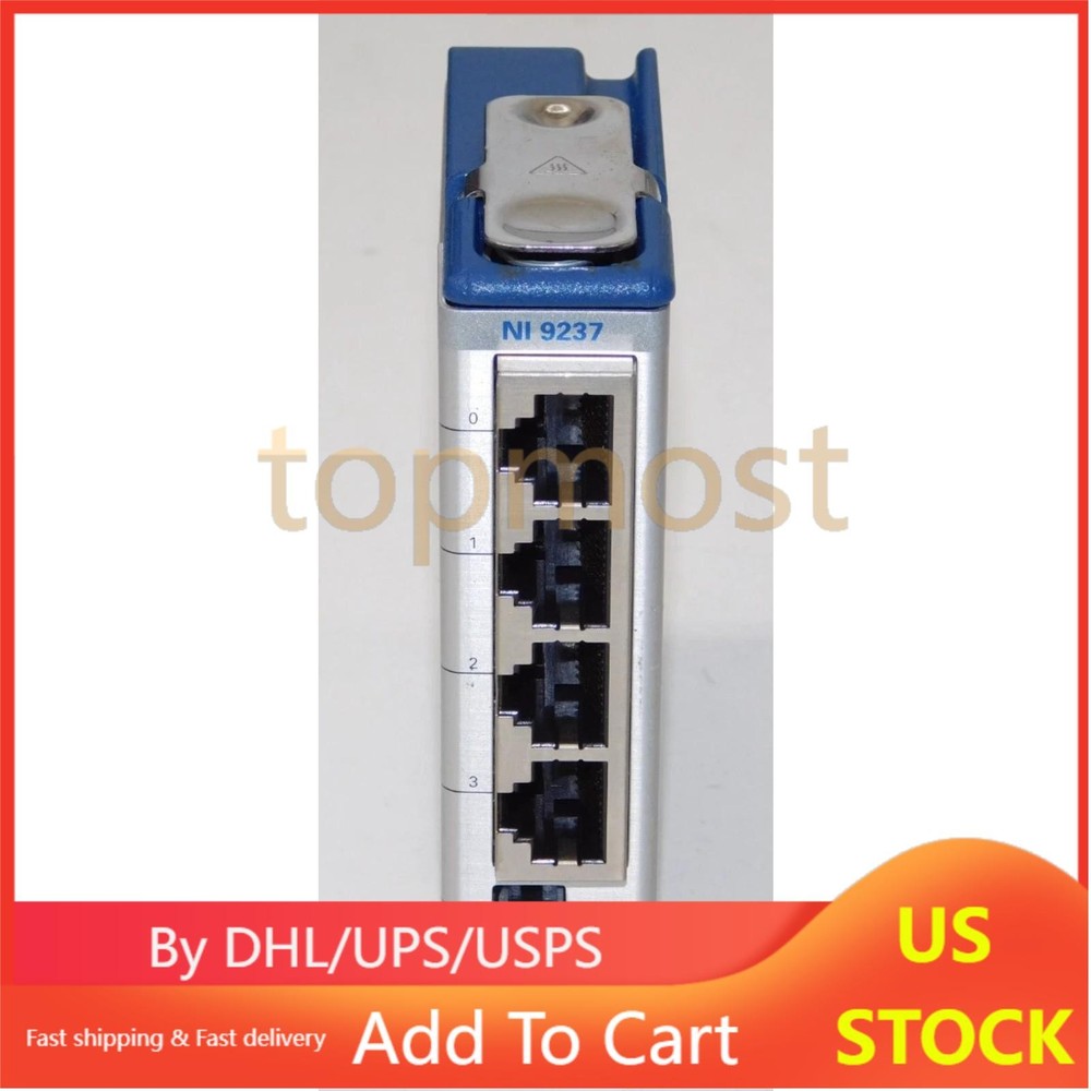 NEW National Instruments NI9237 NI-9237 C Series Strain/Bridge Input Module