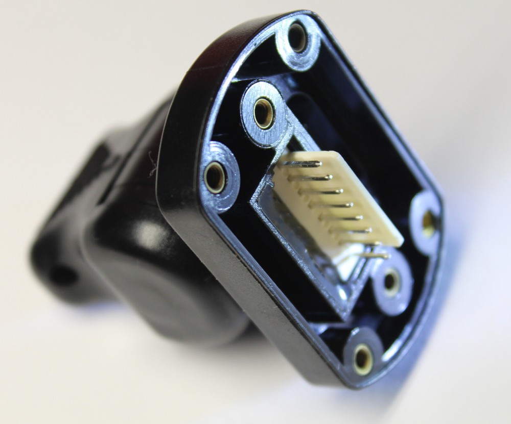 PADDLE CONTROLLER by APEM inc. BF Series, Hall effect joystick and switch, IP67