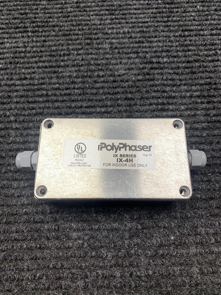 NEW POLYPHASER IX-4H/W INDOOR ISOLATED LOOP CIRCUIT PROTECTOR