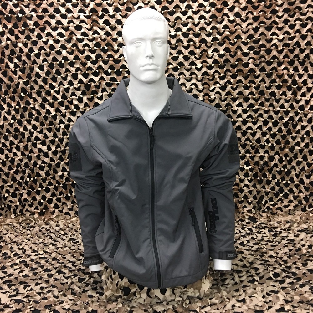 NEW Enola Gaye TechOne Windbreaker Jacket - Grey - Small