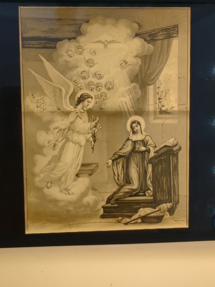 Six Lantern Slides Religious