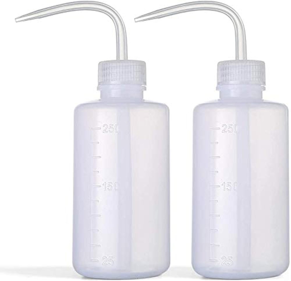 Plastic Squeeze Wash Bottles Set