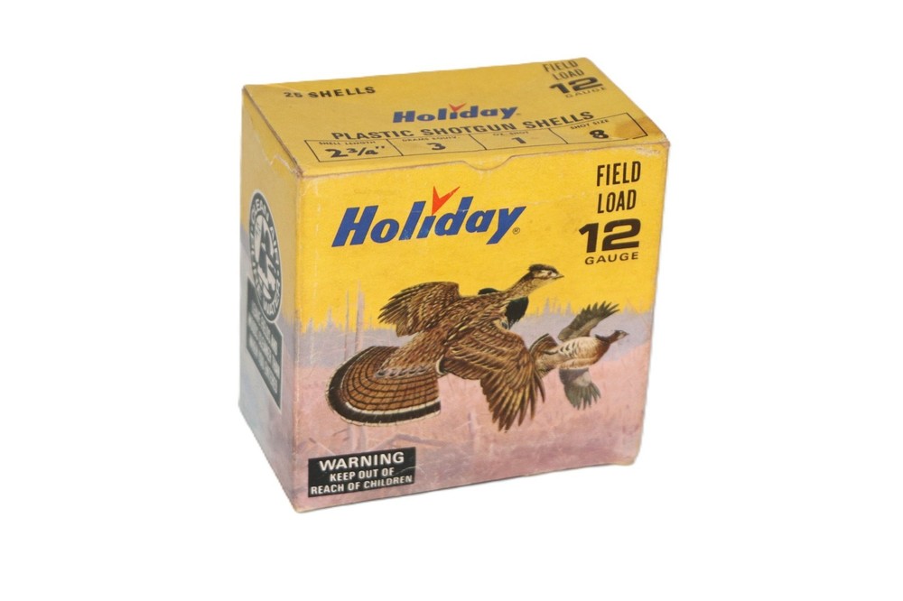 Holiday 12 Ga. Field Load 1-Pc. Shot Shell Box - Empty
