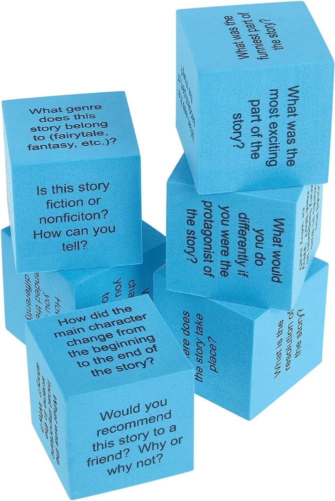Reading Comprehension Foam Cubes (TCR20634)