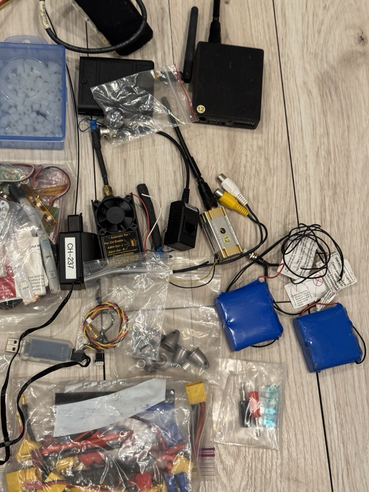 Massive Drone Builder Parts Lot MikroKopter Hitec Motors ESCs UAV