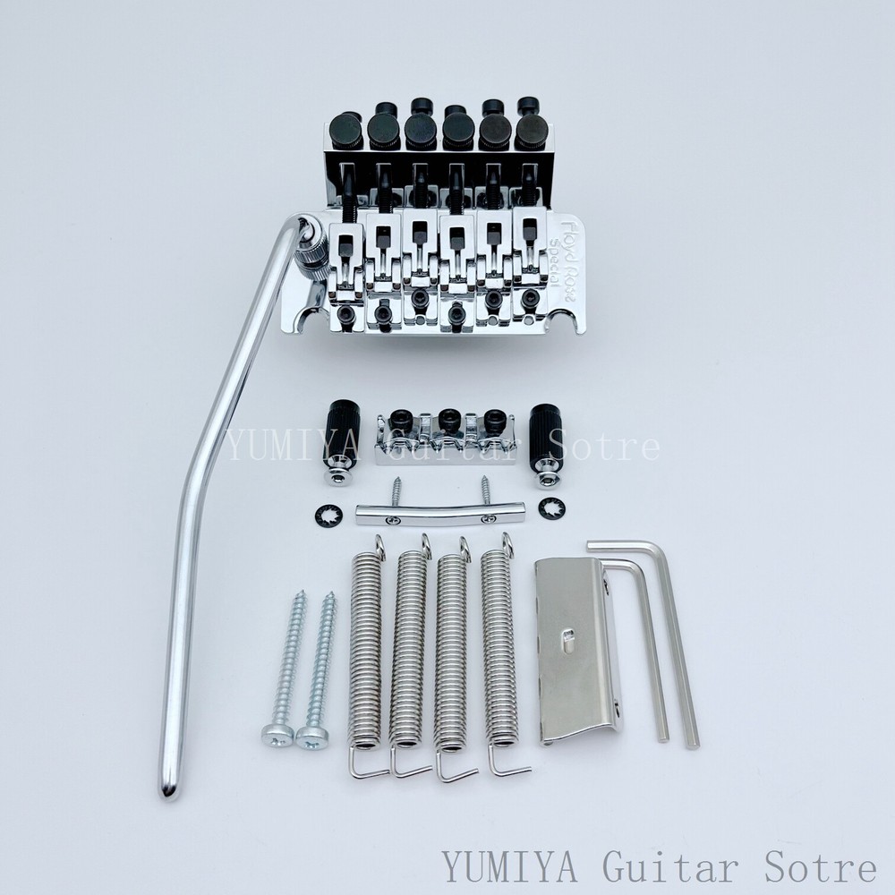 Upgrade Floyd Rose Special Tremolo System Bridge Double Locking Stainless Block