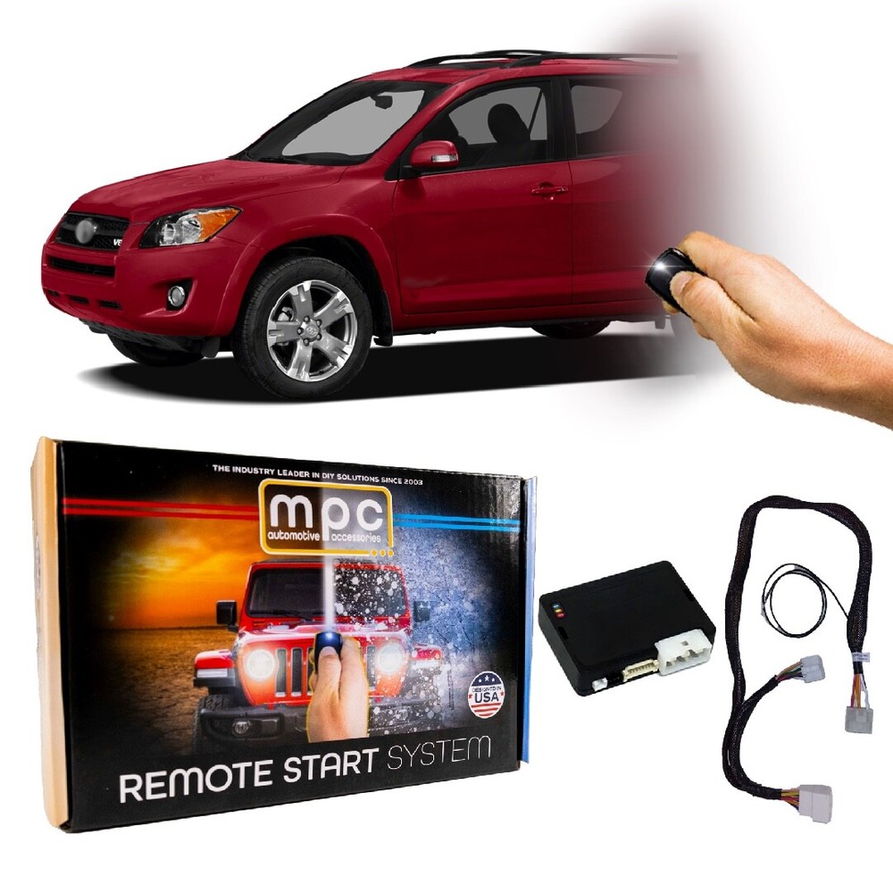 Remote Activated Remote Start Kit For 2011-2012 Toyota RAV4 - w/T-Harness