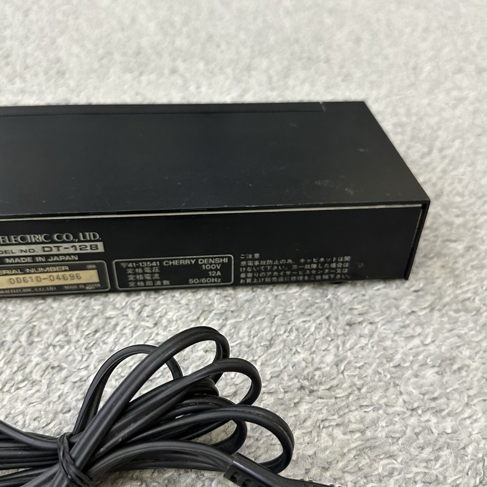 AKAI DT-128 Digital Audio Timer 1983 Tested Working