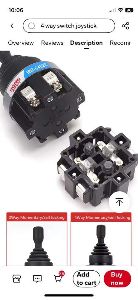 Monolever Waterproof Switch
