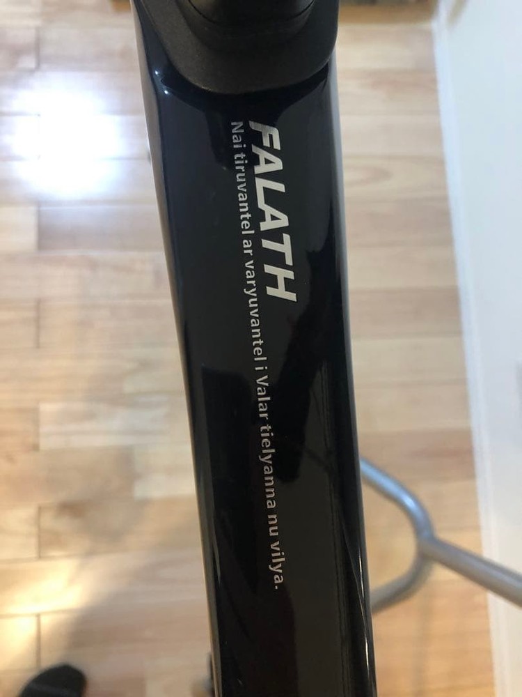 ELVES FALATH PRO DISC frameset with integrated handle