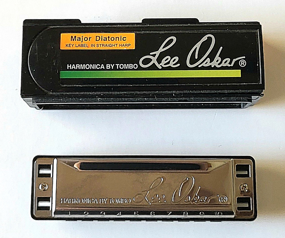 Lee Oskar Major Diatonic Harmonica, 1st G 2nd D, With Case, Excellent Condition