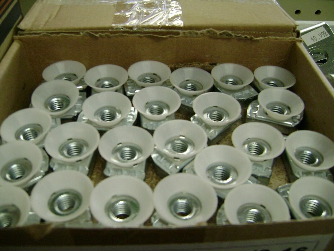 Cone / Twirl Nuts for Unistrut Channel (Choose Size & Pkg Qty) Standard Channel