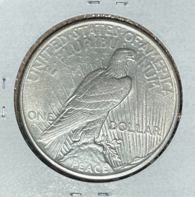 1934-D PEACE SILVER DOLLAR ~AU ~NICE COIN~