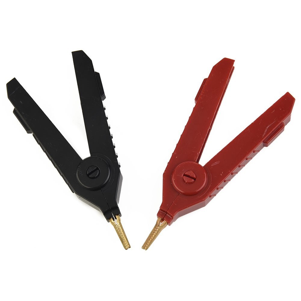Practical Clips Lcr Test Clips Accessories Black + Red Copper