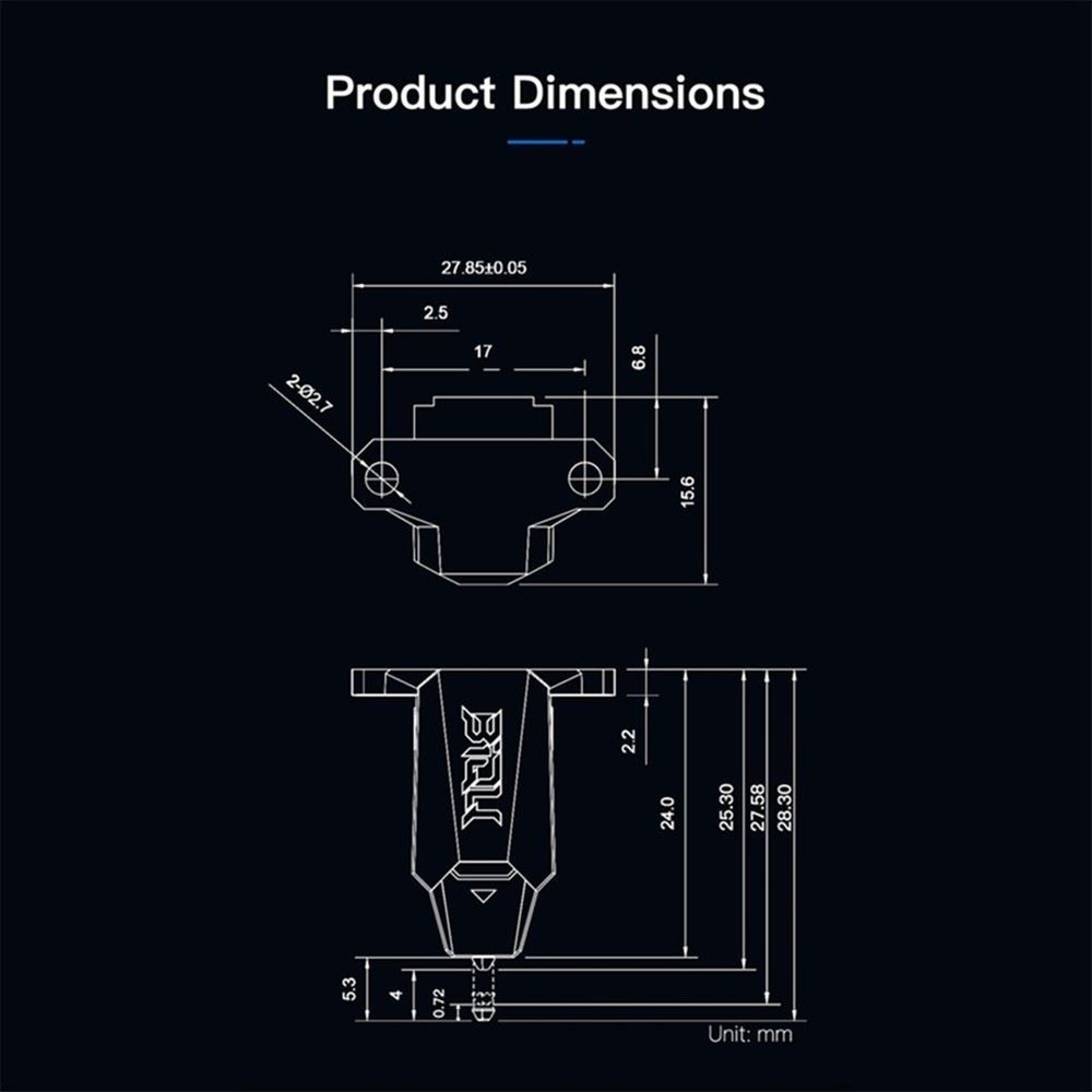 3D Printers MicroProbe Auto Leveling Sensor 3d sensor for 3