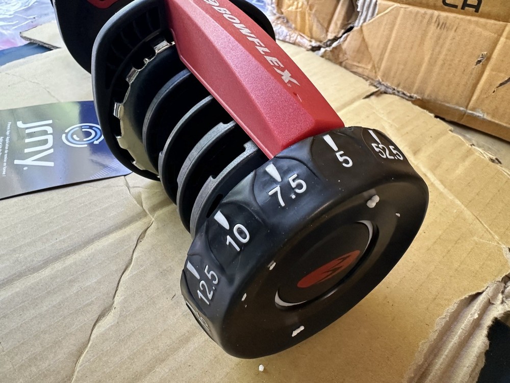 bowflex selecttech 552 dumbbell Handle Only *new*