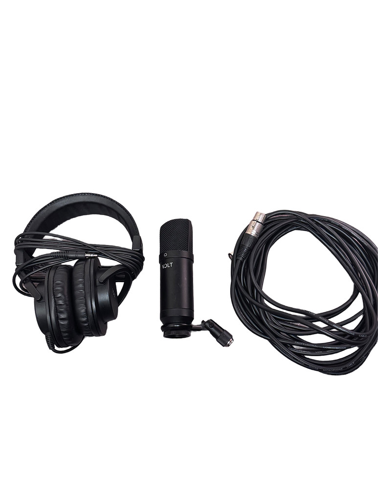 Volt Headphones + Volt Microphone + Cable – Perfect Condition