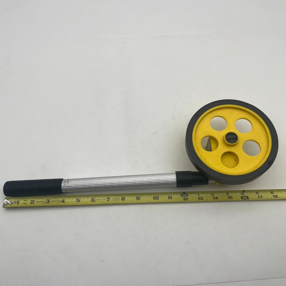 Digital Measuring Wheel Rolling Distance Meter Surveyor Wheel Telescoping Handle