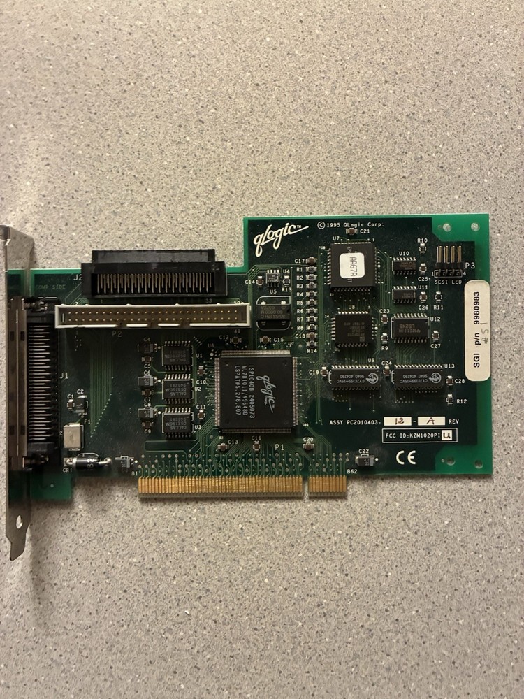 QLogic ISP1020 PCI SCSI Controller SGI 9980983 Ultra Fast-Wide