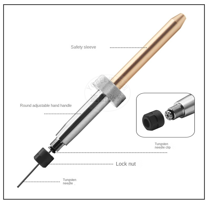 Tungsten Rod Electrode Sharpener Grinder TIG Welding Needle Sharpening Machine