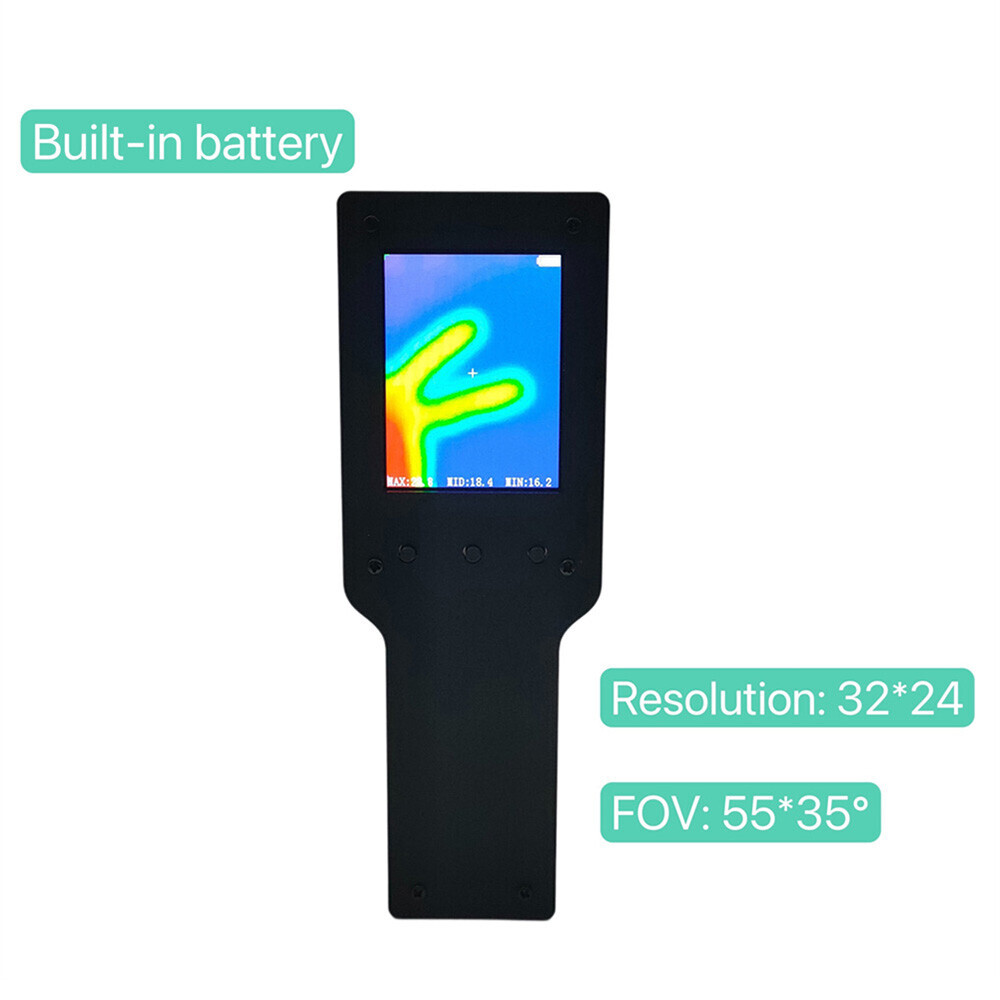 2.4" Handheld Thermal Imaging Camera 32*24 IR Resolution Pocket Thermal Imager