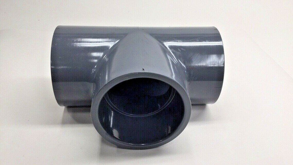 Spears 801-030 Tee Fitting 3" PVCI Socket SCH80 D2467 NSF-PW 801030