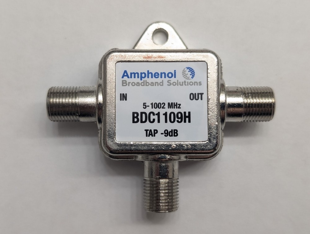 Amphenol Broadband Solutions Directional Coupler DC 1-Output, -09dB BDC1109H DC9
