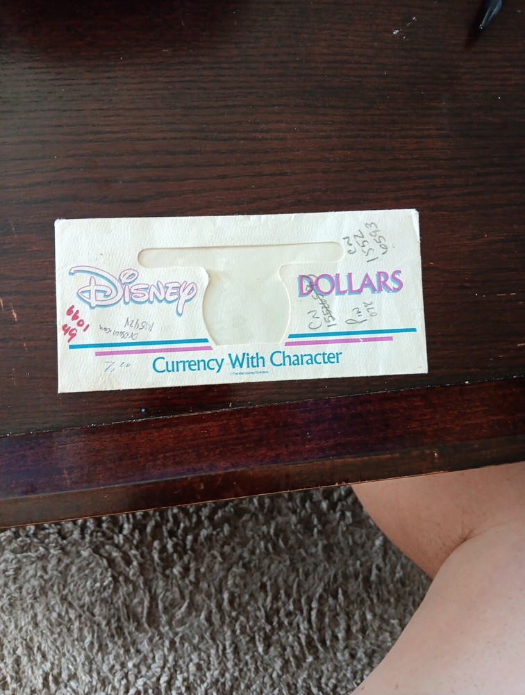 DISNEY DOLLAR, 1993A, MICKEY'S BIRTHDAY, UNCIRCULATED
