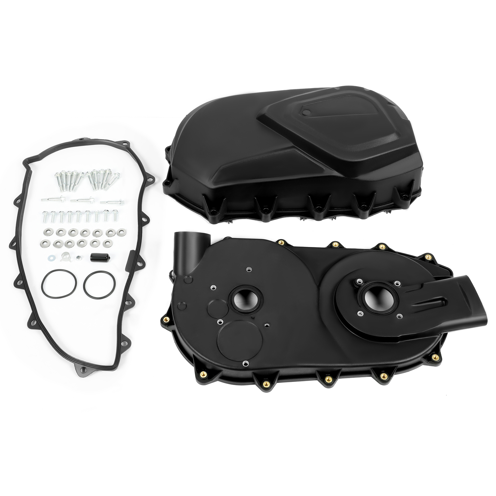 Clutch Belt Cover & Back Plate For 2006-2014 Can Am Outlander Renegade CVT
