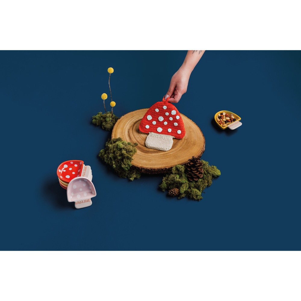 Now Designs Crocheted Trivet, Toadstool (JTS1952D)